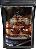 Lapew Pumpkin Waffles Carpet Deodorizer Powder - Pet Safe Freshener for Vacuuming | Scented Odor Eliminator for Home | 36 oz