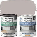 Rust-Oleum 367594 Home Interior Floor 2 Part Coating Kit, 2 Quarts, Matte Greige