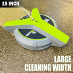 15" Gas Pressure Washer Surface Cleaner with Wheels 3400 PSI Max, Surface Cleaner for Power Washer Attachment for Concrete, Patio, Sidewalk, and Driveways