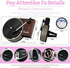 Personalized Custom Car Air Freshener, Double Sided Custom Photo, Record Player Shaped Fragrance Vent Clip, Unique and Cute Car Interior (Customize, 12PCS1)