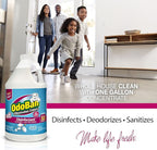 OdoBan Disinfectant Concentrate and Odor Eliminator, Made in the USA, Cotton Breeze Scent, 2 Gallons