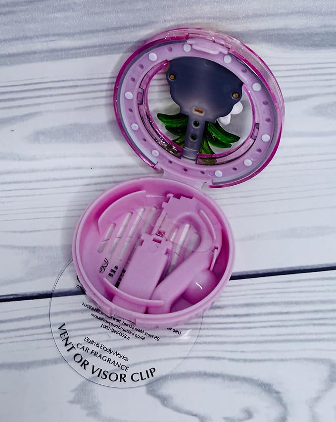 Bath and Body Works Pink Pineapple Car Visor Fragrance Holder Easy To Open