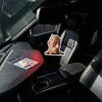 PumpCar 2 pieces Dwanye "The Rock" Johnson double-sided hanging vanilla-scented car air freshener Cool for rearview mirror Car Interior Accessories Household Gifts