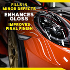 Meguiar's Professional Beyond Ceramic Paint Coating M888 - Multi-Year Ceramic Coating For Cars, Easy to Apply, Fills in Minor Defects with Exceptional Water Beading, Slickness, and Chemical Resistance