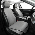 Auto Newer Car Seat Cover,Breathable Front Car Seat Cushion,Comfortable Car Seat Protector,Anti-Slip and Full Wrap Driver Car Seat Protector with Storage Pocket,Universal All Seasons(Gray,2PCS)