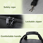 Pecute Cat Carrier Expandable, Extra Large Pet Carrier Bag, Foldable Cat Carrier Bag with Breathable Mesh, Pet Carrier Transport Bag for Dogs and Cats, with Shoulder Strap and Pet Bowl