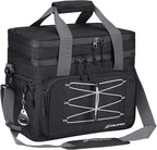 Maelstrom Portable Collapsible Soft Cooler Bag – 24/30/60 Cans Double-Deck Leakproof Ice Chest for Beach, Camping & Grocery