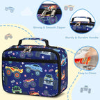 CAMTOP Lunch Box Kids Boys Insulated Lunch Cooler Bag Reusable Lunch Tote Kit for School Travel
