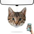Custom Shape Air Fresheners for Car - 12 Scent Options - Die Cut Shape Photo Air Fresheners, Double-Sided - Car Fresheners with Logo