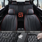 Coverado Automotive Seat Covers, Leather Seat Covers Front Seat, Black Car Seat Covers, Luxury Car Seat Covers, Seat Cushion, Front Driver Seat Covers, Car Seat Protector Universal Fit Most Cars