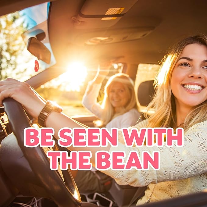 Jelly Belly Duo Car Air Freshener Vent Clips, Tutti-Fruitti Scent, 2 Pack, Fun and Fruity Car Vent Clips With an Iconic Jelly Bean Shape