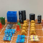 32 Values 800 Pieces Ceramic Capacitor Assortment Kit Capacitors from 10pf to 10uF 50V Multilayer Monolithic Capacitor