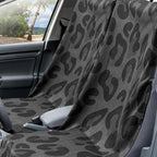 2 Pack Car Seat Towel Covers with Storage Bag 63 x 32 Inch Athletic Running Towel Seat Sweat Washable Non Slip Cover Gift for Car Outdoor Sport Activities (Black Leopard)