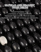 Wood Beaded Car Seat Cover Massaging Breathable Cooling Natural Wood Bead Cushion Universal Fit for Sedan, SUV & Truck. The Ergonomic Lumbar Support Can Relieve Painful from Long Trips