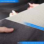 Waterproof Sweating Car Seat Cover for Post Gym Workout, Running, Swimming, Beach and Hiking, Universal Fit Non-Slip Towel Bucket Seat Protector for Cars SUV Trucks, Machine Washable (Grey)