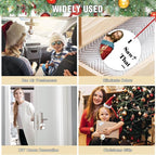 Funny Car Air Fresheners Hanging Christmas Tree Ornaments Decorations I Saw That Jesus 6PCS, Cute Home Mirror Decor Unique 2025 Gifts Accessories Interior for Men Women Kid Boy Girl Family Party