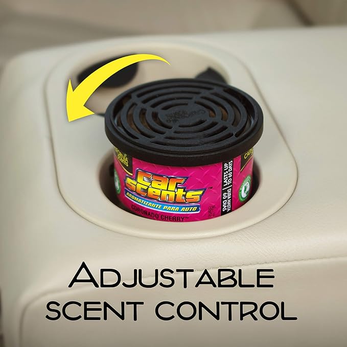 CALIFORNIA SCENTS Spillproof Can Air Freshener, Coronado Cherry Scent, 1.5 Oz