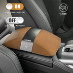 Car Air Purifier with H13 True HEPA Filter: Car Portable Air purifier for Exhaust Fumes, VOC, Smoke, Odors, and Bacteria, 99.9% Removal to 0.1 Microns - Air purifier for Car Traveling Bedroom (brown)