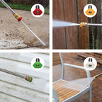 Westinghouse 5-Piece Quick Connect Pressure Washer Nozzle Kit, 1/4" Universal Fit for All Westinghouse Gas & Electric Pressure Washers
