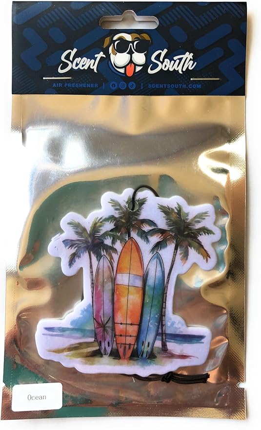 Surfboards Air Freshener Car Scent By Scent South