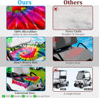 ENYORSE Golf Cart Seat Covers - Ethnic Style Golf Cart Towel Blanket for 2/4 Seater, Soft & Breathable Microfiber, Keeps Seats Cool & Comfortable, 51”x31”, Fits EZGO/Yamaha/Club Car