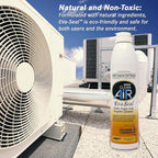 EvaSeal Home & Commercial Foaming HVAC Cleaner with Plant-Based Enzymes – Designed to Clean Coils, Neutralize Odors, and Help Reduce Buildup for Cleaner, Fresher Air (14 oz)