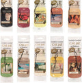 Yankee Candle Assorted Paper Car Jar Air Fresheners 10 Scents (Variety Pack)
