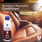 UNITERS Leather Conditioner Cream Protector – Leather Conditioner for Car Seats, Motorcycles, Furniture, Holsters, Saddle, Handbags, Apparel, Boots and Shoes - Interior Care Products 500ml 16.9 oz
