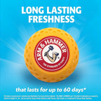 Arm and Hammer Odor Busterz Deodorizer Balls Mixed Pack: 4 odor eliminating balls, 2 with handy clips, 2 with hangers, 8 total for closets, bathrooms, work & sports gear, laundry hamper (8 Count)