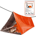 Emergency Survival Tent Shelter- 2 Person Mylar Emergency Tube Tent Survival Kit