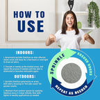 SMELLEZE Natural Dead Animal Odor Removal 2 lbs Powder: Eliminate Dead Rat, Mice, Squirrel, Chipmunk, Raccoon & Bat Smell. Safe for Indoor & Outdoor Use