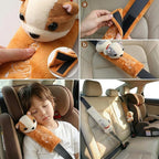 2-Pack Ultra-Soft Seat Belt Pads | Universal Comfort & Protection for People & Pets，Soft and Comfort