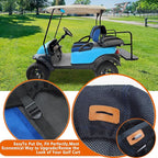 Golf Cart Seat Cover Sets Front Golf Cart Seat Covers Fit for Club Car Precedent OEM Ordinary Seat Cushion, Washable Seat Cover