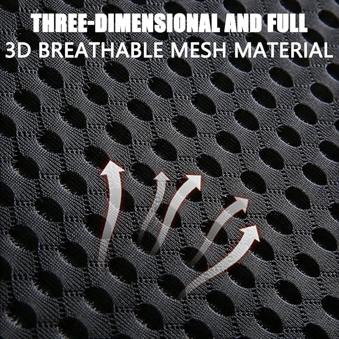 Car Seat Cushion, Auto Gel Infused Memory Foam Cushion for Driver Comfortable Driving Hip Pressure Relief Office Chair, Universal for Vehicles and Office Chairs (Gray/Black)