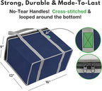 Creative Green Life XL Insulated Reusable Grocery Bags (2-Pack) - Premium Quality Cooler Bags with Hard Bottom Insert, Stands Upright, Washable