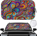 Windshield Sun Shade - Car Sun Shade Windshield, Reflector Sunshade Offers Ultimate Sun Protection for Hatchback, Truck, SUV, MPV