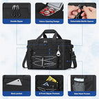 Maelstrom Soft Sided Cooler Bag, 30/40 Can Collapsible Insulated Ice Chest, Large Leakproof Portable Storage for Camping, Travel, Kayaking & Beach