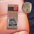 Semi Truck - Car Air Freshener Scented with Premium Oils (4 Pack)