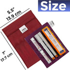 FRIO Cooling Wallet - Insulin Cooler for 45+ Hours of Stress Free On The Go - Red - Large