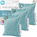 ﻿Moso Natural Fridge Odor Eliminator (3 Pack) HGTV Editor’s Pick, Bamboo Charcoal Refrigerator Deodorizer for Fridge and Freezer, Unscented Reusable Odor Absorber