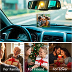 2 PCS Custom Air Fresheners with Picture,Personalized Double Sided Photo Air Freshener for Car with Scents Freshener, Customized Face Air Freshener Car Wardrobe Bathroom Hanging Ornaments