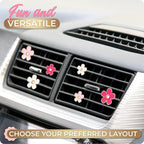 Girl Car Accessories, Air Freshener Car, Pink Decor for Teens, Women, Cute Vent Clips Stuff, Decorations Interior Aesthetic