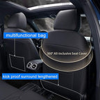 AOMSAZTO Custom Fit Seat Covers for Honda Civic Seat Covers Sedan Sport 2022 2023 2024&LX 2022-2026 Car Seat Covers Full Set Faux Leather Black