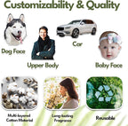 Custom Air Fresheners with Picture, Personalized Air Freshener for Car, Custom Car Freshener, Dangle It Air Freshener for Car, Air Freshener Custom with Picture (Square)