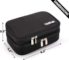 Apollo Walker Insulin Cooler Travel Case Diabetic Medication Cooler with Ice Packs and Insulation Liner TSA Approved