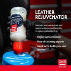 Griot's Garage Leather Rejuvenator for Car Seats, Upholstery, Auto, Home, Furniture, Shoes, Boots, Accessories, and More, Conditioner and Protectant, 8 Ounces