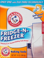 Arm & Hammer Baking Soda Fridge-n-Freezer Odor Absorber, Orange 14 oz, Pack of 24