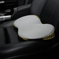 kingphenix Wedge Car Seat Cushion: Memory Foam Truck Seat Cushion for Car Seat Driver - Sciatica and Back Pain Relief - Enhancing Driving Comfort -Gray