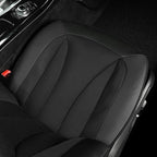 GIANT PANDA Front Seat Cover for Honda, 3D Air Mesh Bucket Car Seat Protectors Custom Fits Honda Civic Accord Pilot CRV HRV Element Passport (Black) 2-Pack
