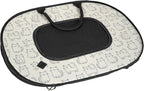 SportPet Designs Pop Open Cat Carrier, Soft-Sided Collapsible Travel Carrier for Cats up to 15 lbs, Lightweight Portable Design with Mesh Ventilation & Secure Zippers, Cat Print